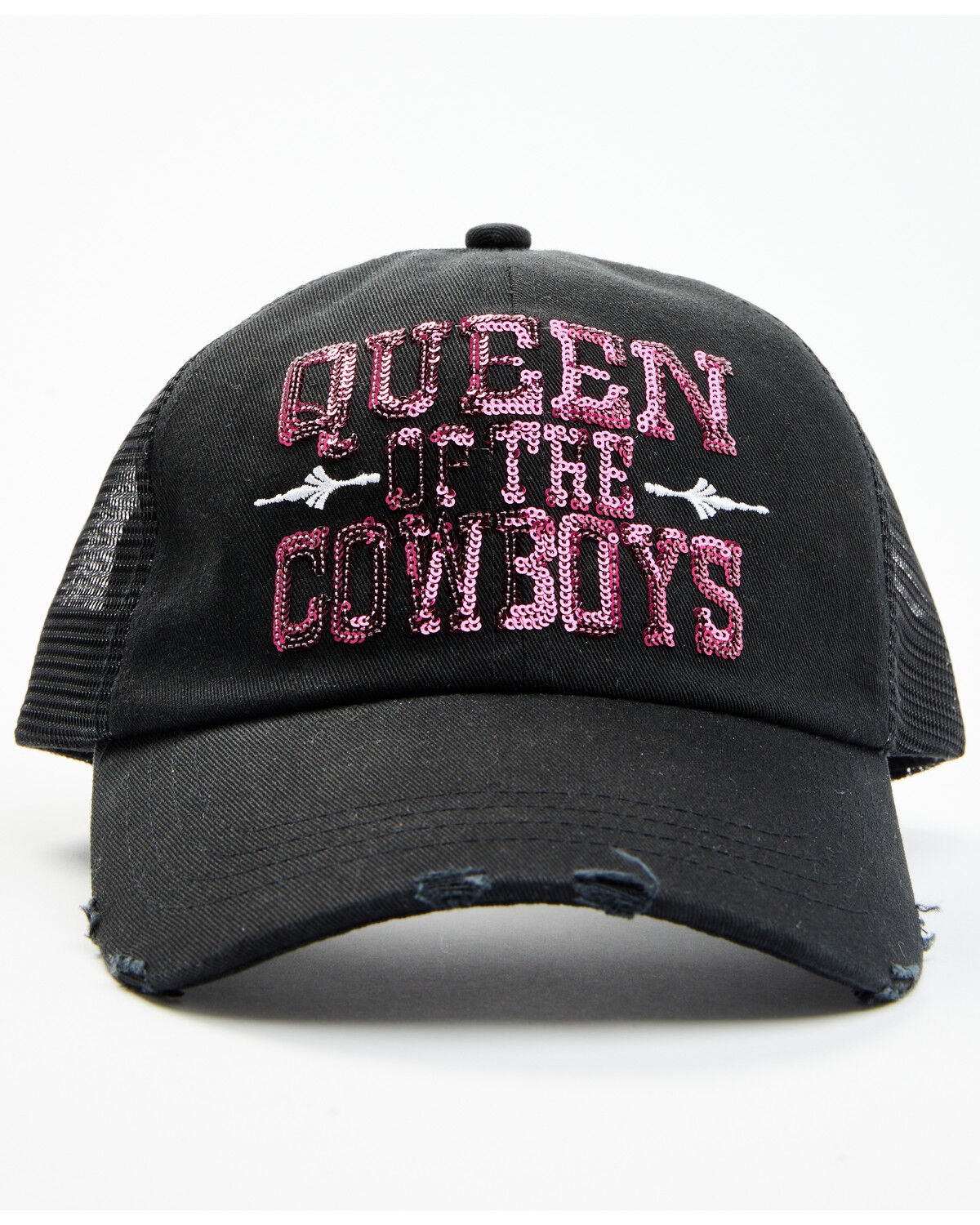 Idyllwind Women's Queen Of The Cowboys Ball Cap, Black, hi-res