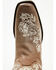 Image #6 - Shyanne Women's Wildflower Western Boots - Square Toe, Chocolate, hi-res