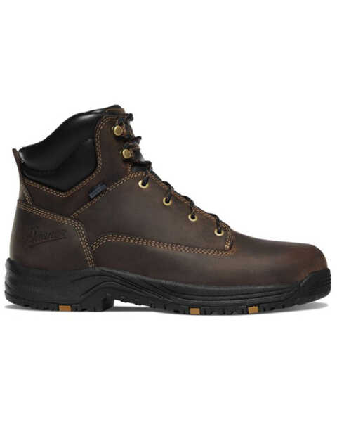 Danner Men's Caliper Waterproof Work Boots - Soft Toe, Brown, hi-res