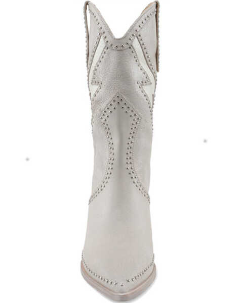 Image #2 - Dante Women's Freddie Western Boots - Pointed Toe, White, hi-res
