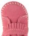 Minnetonka Infant Girls' Fringe with Velcro Closure Moccasins - Moc Toe, Hot Pink, hi-res