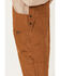 Image #2 - Hawx Men's Tillman Insulated Duck Bib Overalls, Rust Copper, hi-res