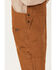 Image #2 - Hawx Men's Tillman Insulated Duck Bib Overalls , Rust Copper, hi-res