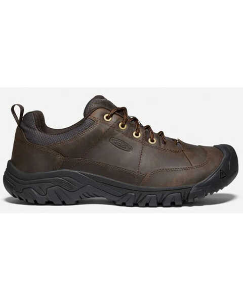 Image #2 - Keen Men's Targhee III Oxford Hiker Boots - Soft Toe, Dark Brown, hi-res
