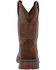 Image #5 - Durango Little Boys' Rebel Western Boots - Broad Square Toe, Brown, hi-res