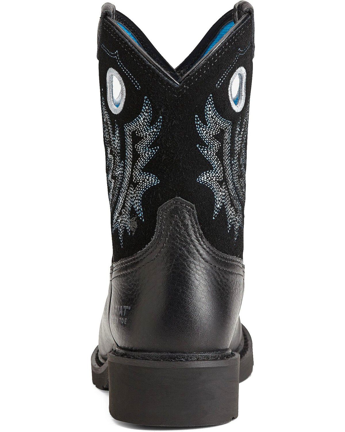 ariat black steel toe boots