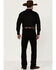 Image #3 - Blue Ranchwear Men's Bronson Slim Straight Stretch Denim Jeans, Black, hi-res