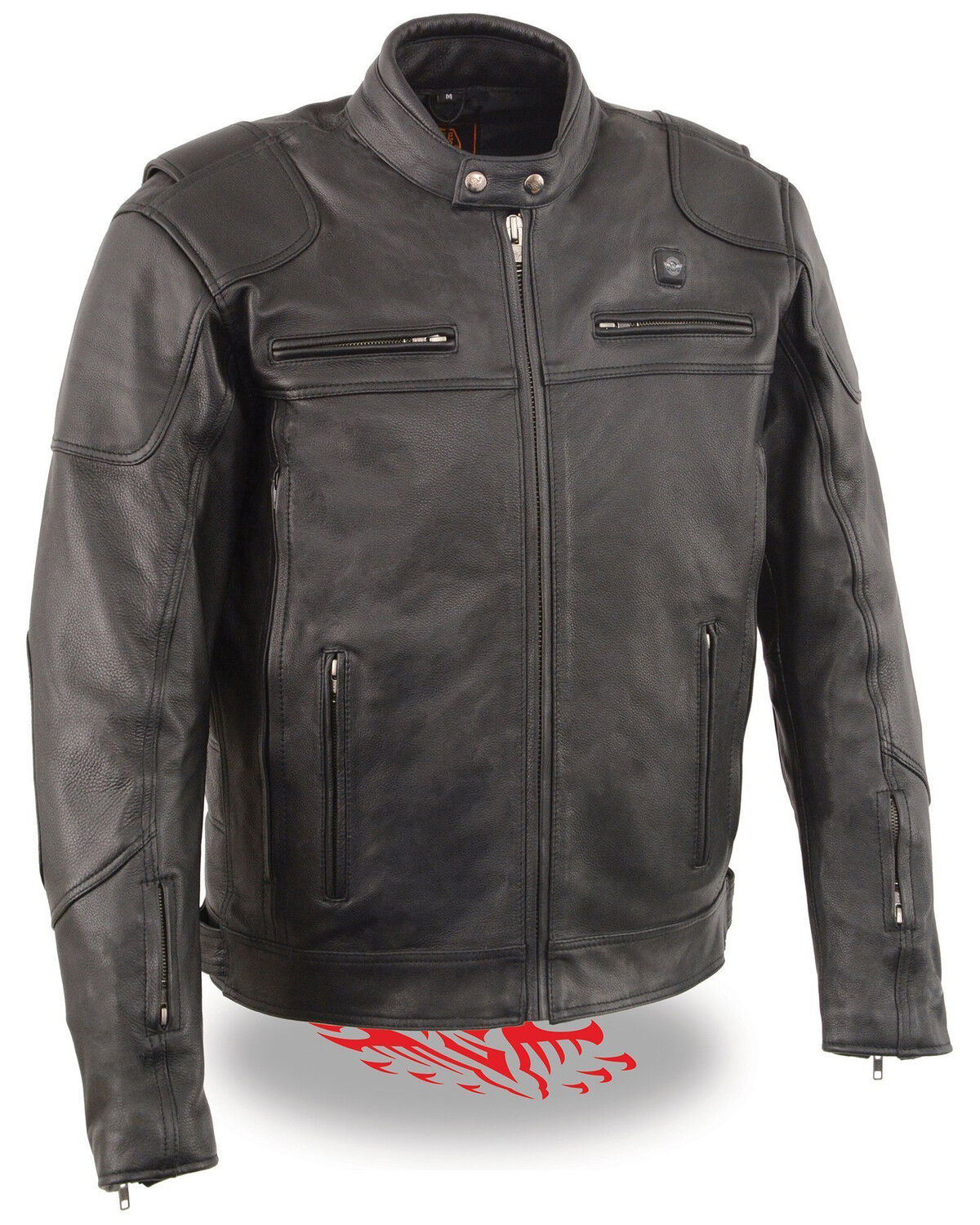Image #1 - Miller Ranch Men's Heat Vented Scooter Jacket, Black, hi-res