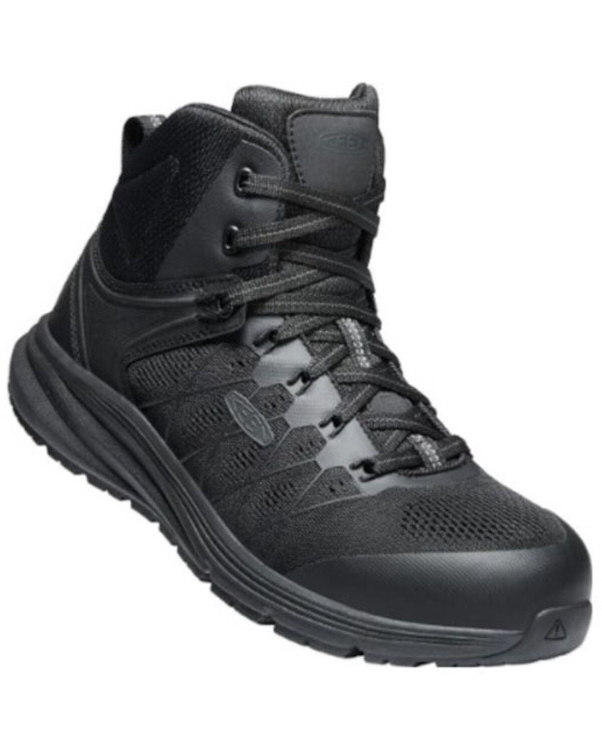Keen Men's Vista Energy Work Shoes - Carbon Toe, Black, hi-res