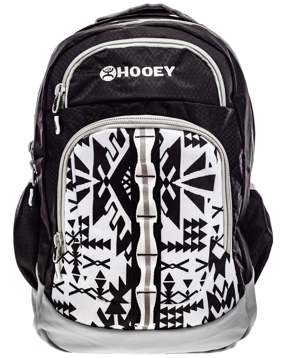 Image #1 - Hooey Ox Southwestern Print Backpack, Black, hi-res