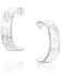 Image #1 - Montana Silversmiths Women's Out West Hoop Earrings, Silver, hi-res