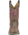 Image #4 - Smoky Mountain Little Girls' Trixie Western Boots - Broad Square Toe, Brown, hi-res
