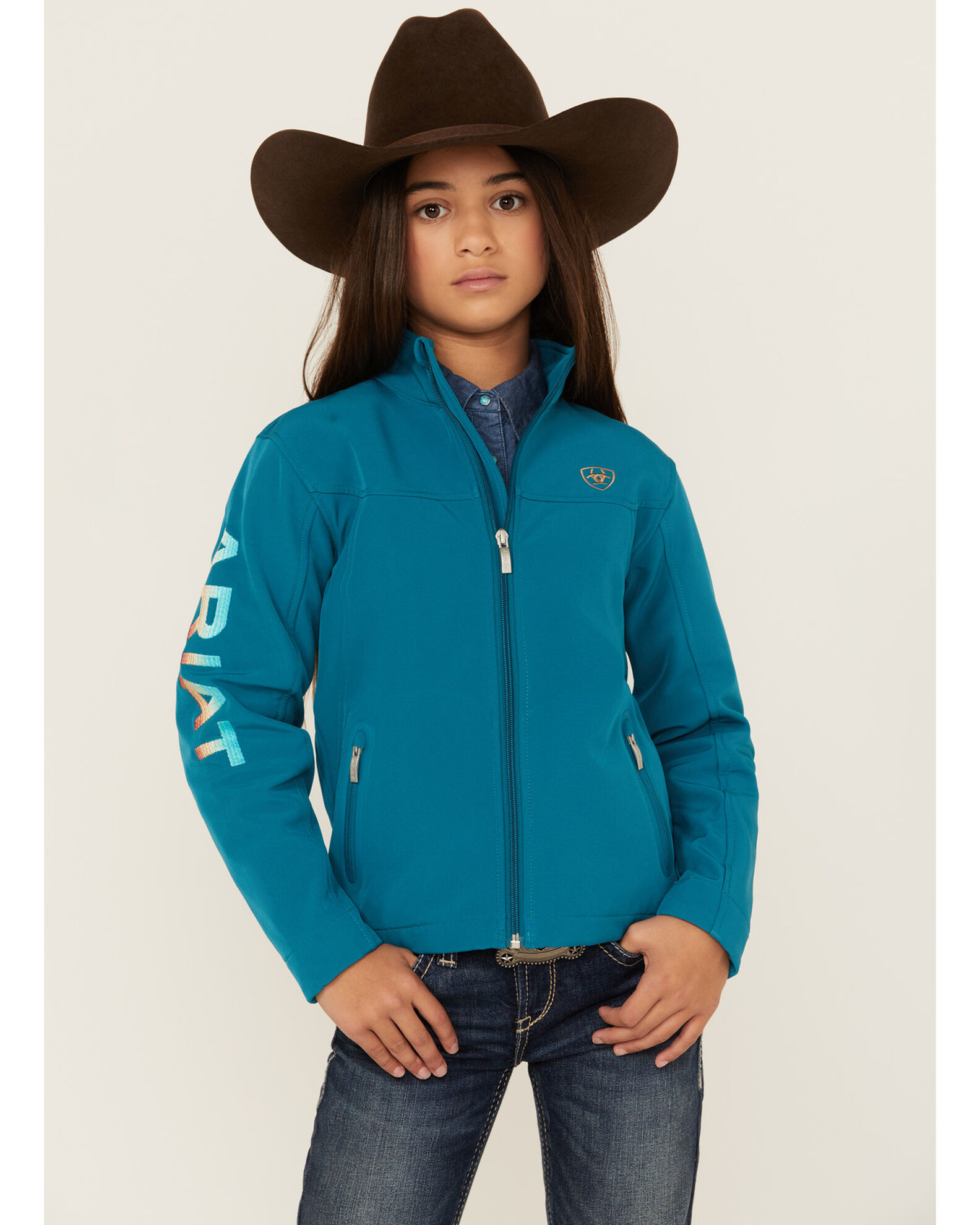 Girls softshell jacket sales