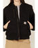 Image #3 - Ariat Women's Rebar Duracanvas Bomber Jacket, Black, hi-res