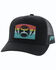 Image #1 - Hooey Men's San Lucas Trucker Cap, Black, hi-res