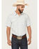 Image #1 - Cody James Rodeo Drive Floral Print Short Sleeve Snap Western Shirt, White, hi-res