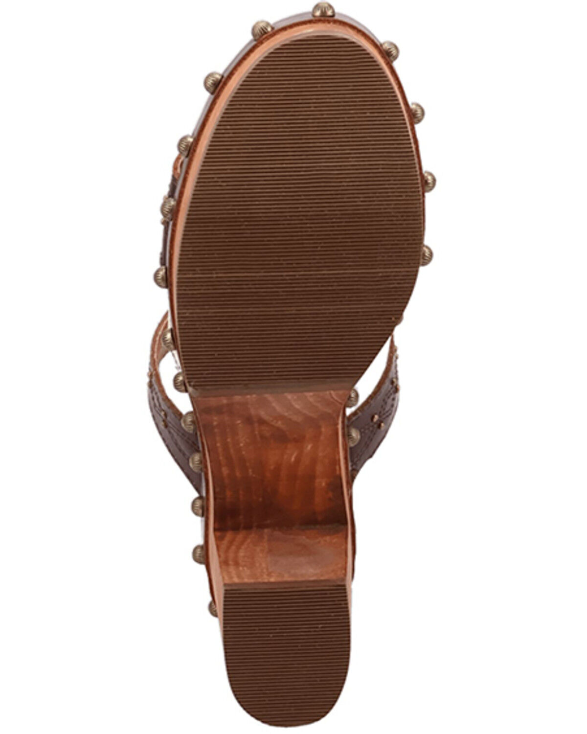 Image #7 - Dingo Women's Chateau Wooden Sandals, Brown, hi-res