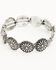 Image #3 - Shyanne Women's Ridge Canyon Turquoise Concho Bracelet Set - 5 Piece, Silver, hi-res