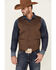 Image #1 - Moonshine Spirit Men's Seer Sucker Diamond Print Button Vest , , hi-res