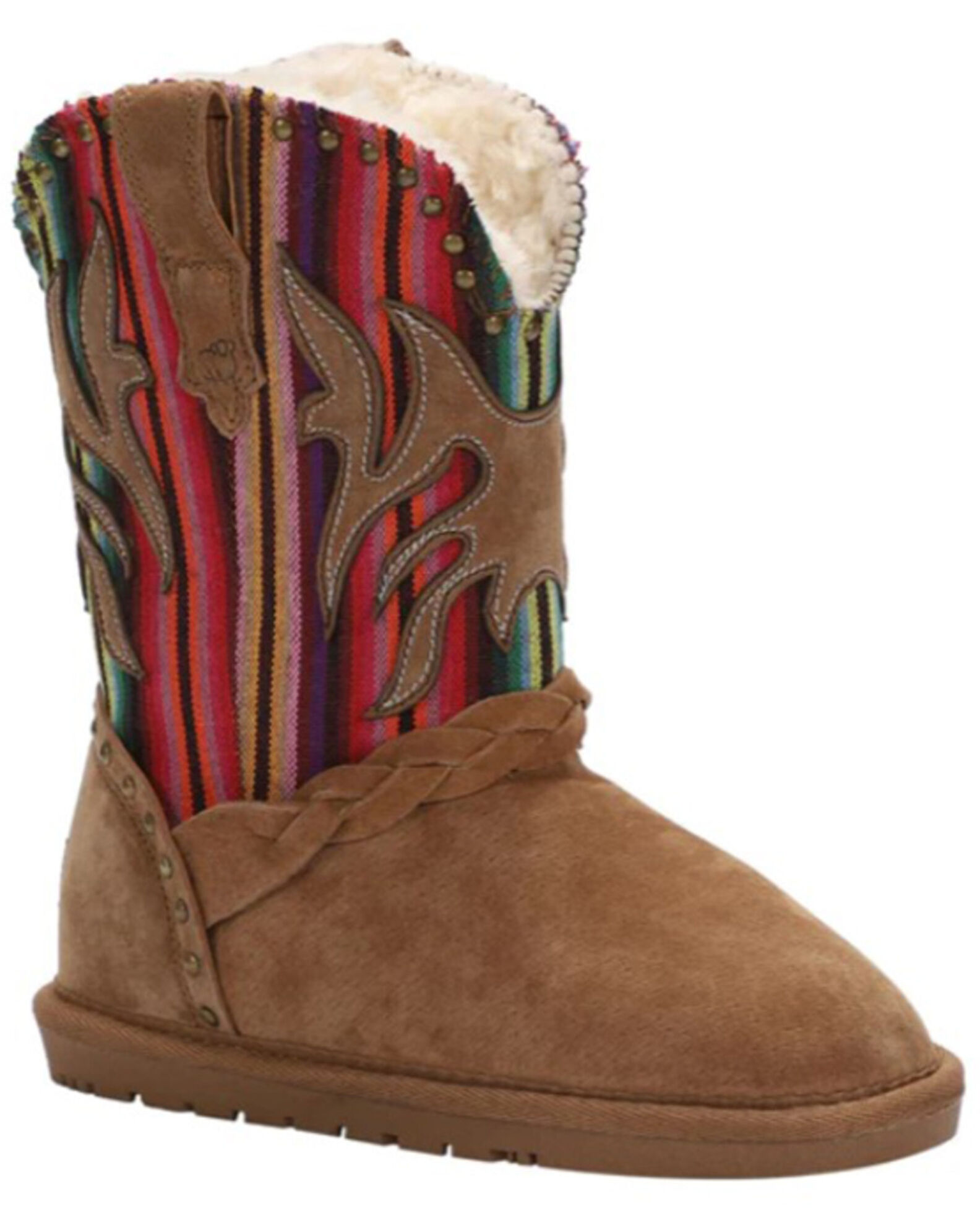 Lamo Footwear Kids Wrangler Boots Round Toe Sheplers