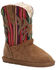 Image #1 - Lamo Footwear Kids' Wrangler Boots - Round Toe , Chestnut, hi-res