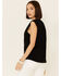 White Crow Women's Trail Blazer Desert Road Graphic Muscle Tank , Black, hi-res