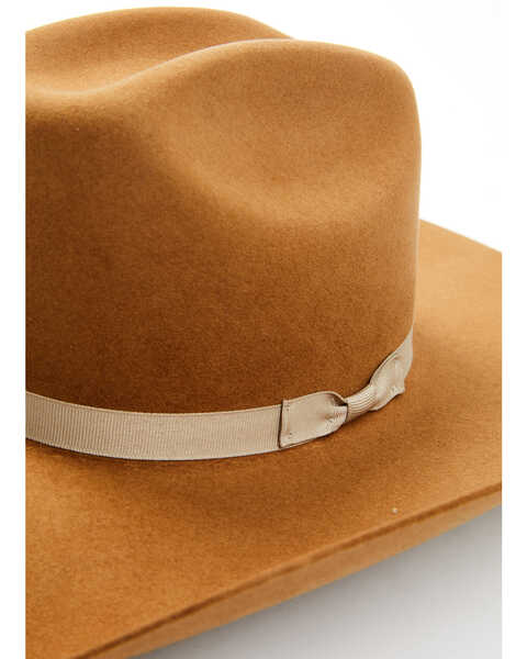Image #2 - Serratelli 6X Felt Cowboy Hat , Tan, hi-res