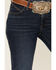 Image #2 - Wrangler Women's Traci Dark Wash Mid Rise Ultimate Riding Bootcut Stretch Denim Jeans, Dark Wash, hi-res
