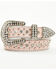 Image #1 - Shyanne Girls' Embellished Bling Belt, Pink, hi-res