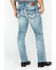 Moonshine Spirit Men's Sutton Light Wash Slim Straight Jeans , Indigo, hi-res