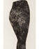 Image #4 - 7 For All Mankind Women's Floral Print High Rise Slim Stretch Bootcut Jeans, Black, hi-res