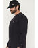 Image #2 - Carhartt Men's FR Force® Loose Fit Lightweight Long Sleeve Camo C Graphic T-Shirt, Black, hi-res