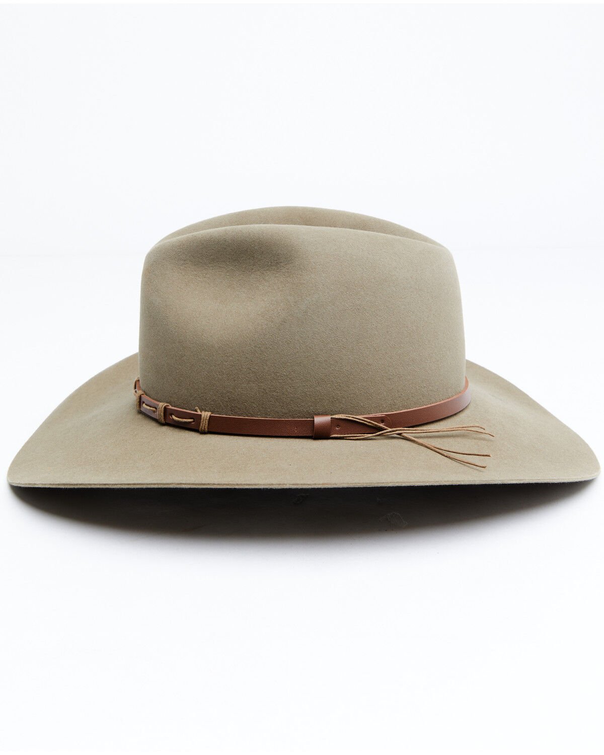 Image #3 - Rodeo King 5X Tracker Bonded Leather Western Felt Hat, Pecan, hi-res