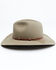 Image #3 - Rodeo King 5X Tracker Bonded Leather Western Felt Hat, Pecan, hi-res