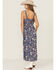 Image #4 - Cotton & Rye Women's Floral Print Midi Sundress, Blue, hi-res