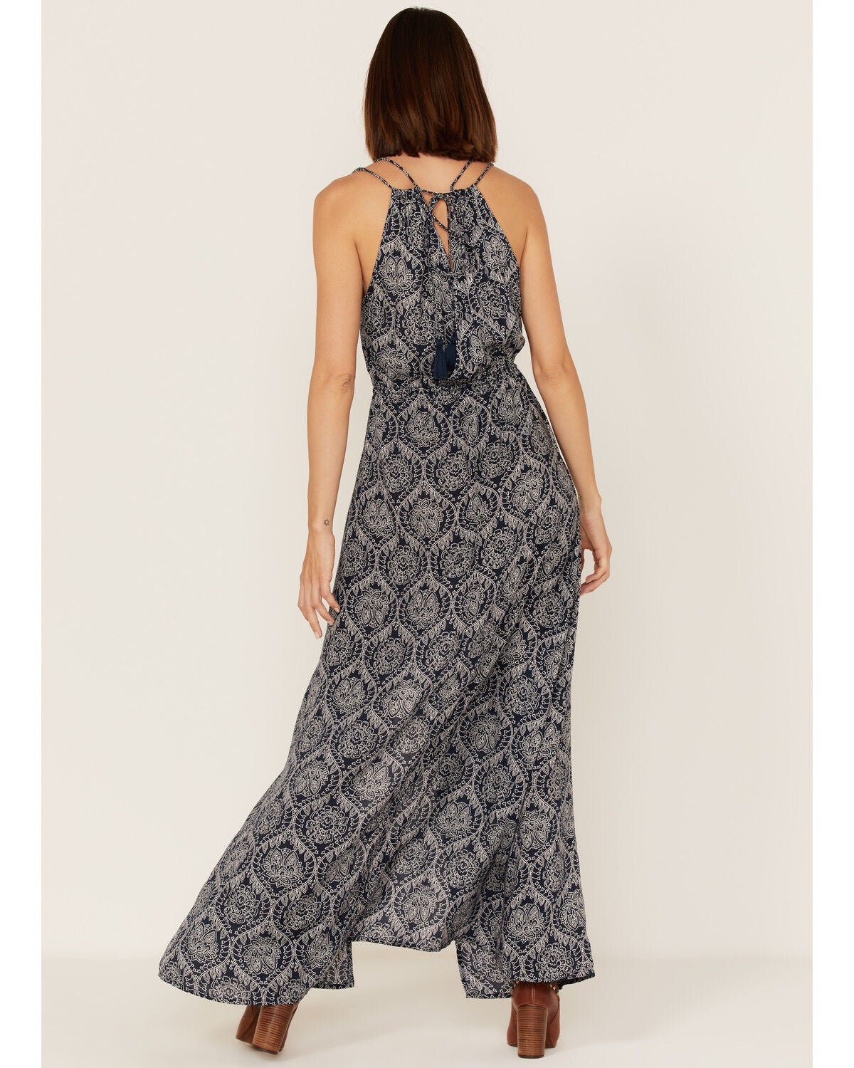 Revel Women's Bandana Print Maxi Dress 