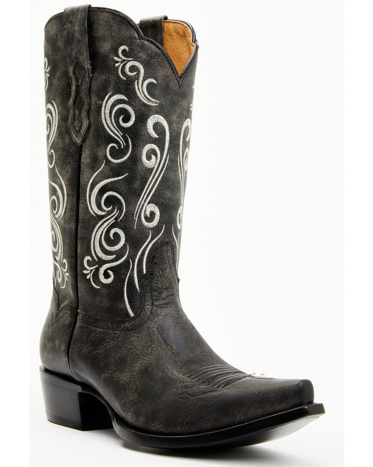 Moonshine Spirit&reg; Men's Clover Western Boots - Snip Toe, Black, hi-res