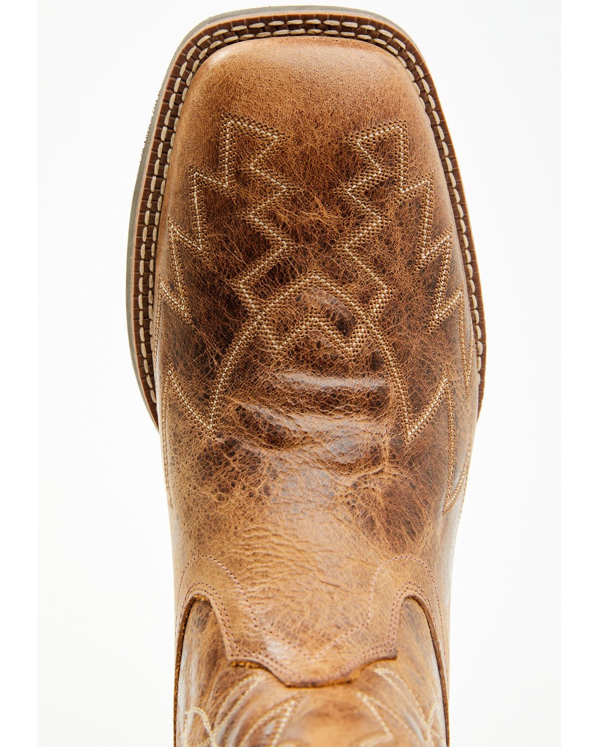 Image #6 - Cody James Men's Ace Performance Western Boots - Broad Square Toe, Brown, hi-res