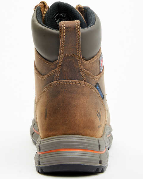 Image #5 - Hawx Men's 6" Insulated Lace-Up Waterproof Work Boots - Composite Toe , Brown, hi-res