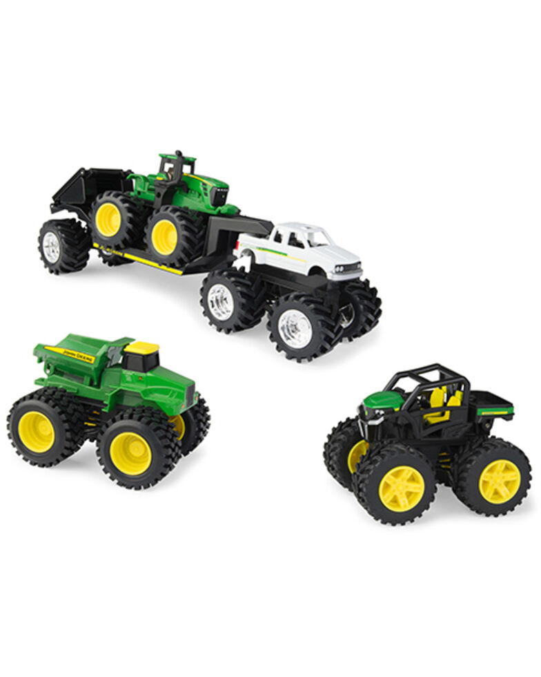 Tomy Boys' John Deere Monster Treads Value Set, Green, hi-res