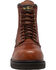 Image #3 - Ad Tec Men's 8" Tumbled Leather Work Boots - Soft Toe, Brown, hi-res