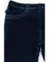 Image #2 - Wrangler Toddler Girls' Dark Wash Flare Pants, Dark Wash, hi-res