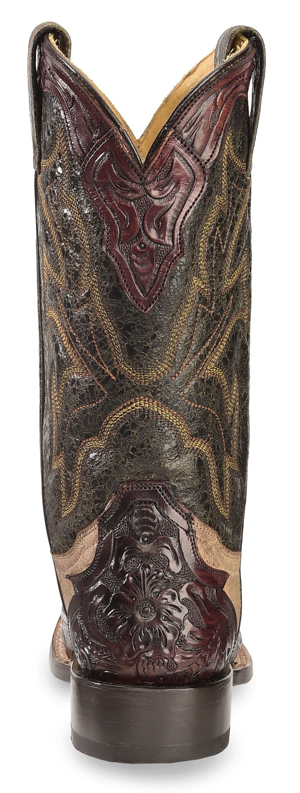 stetson hand tooled boots
