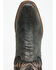 Image #6 - Dan Post Men's 11" Exotic Ostrich Leg Western Boots - Square Toe , Grey, hi-res