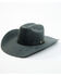 ProHats Men's Precreased Buckle Band Wool Felt Western Hat , Charcoal, hi-res