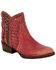 Image #1 - Circle G Cut-Out Booties - Round Toe, , hi-res