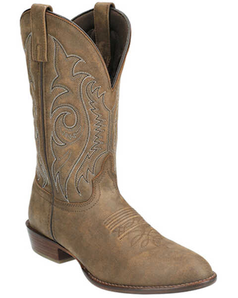 Image #1 - Smoky Mountain Men's Dalton Western Boots - Round Toe , Brown, hi-res