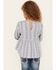 Image #4 - Hayden LA Girls' Printed Long Sleeve Woven Shirt, Blue, hi-res