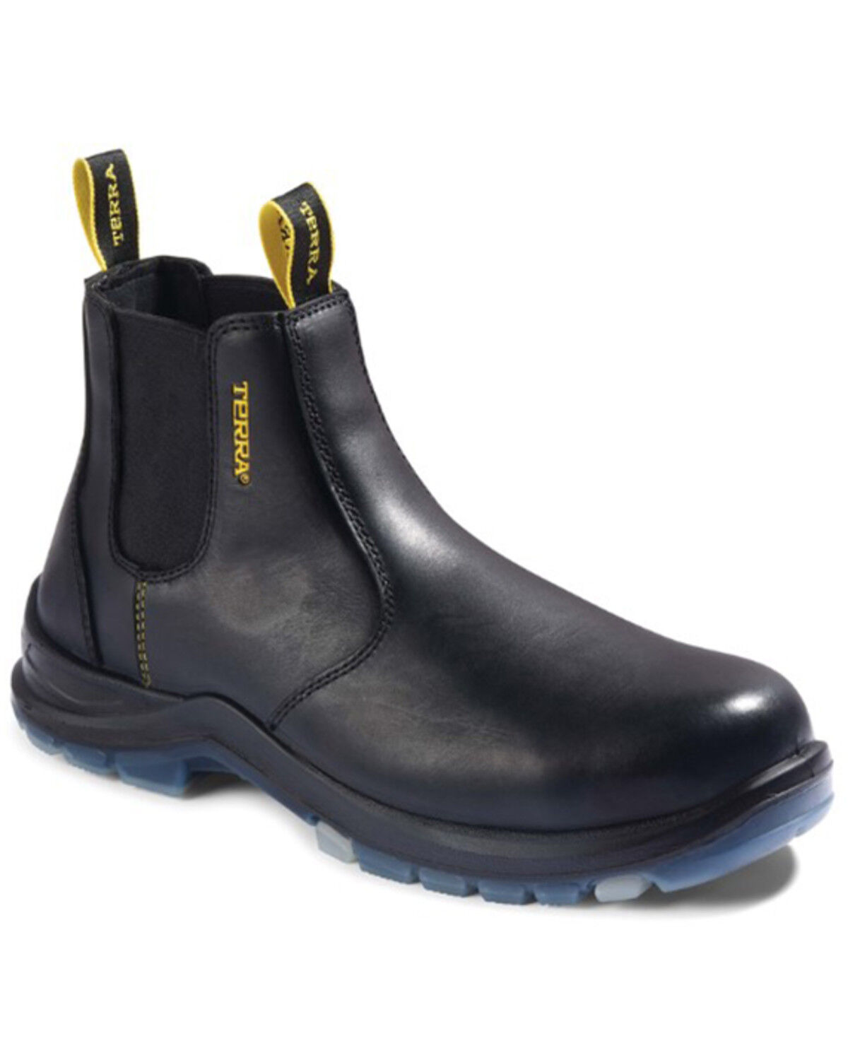 Image #1 - Kodiak Men's Murphy 6" Pull-On Work Boots - Round Toe, Black, hi-res