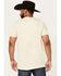 Image #4 - RANK 45® Men's Hold On And Enjoy The Ride Short Sleeve Graphic T-Shirt , Cream, hi-res